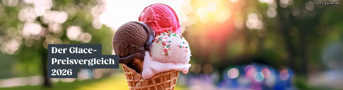 Weiterer Preisanstieg: Eine Portion Glace kostet in der Schweiz im Schnitt CHF 4.58