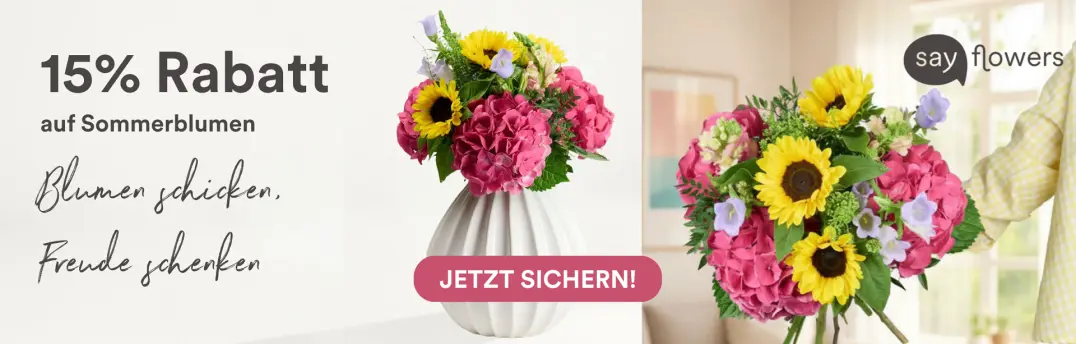 15% bei SayFlowers sparen