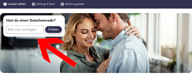 Den Gutschein im Bestellprozess einlösen