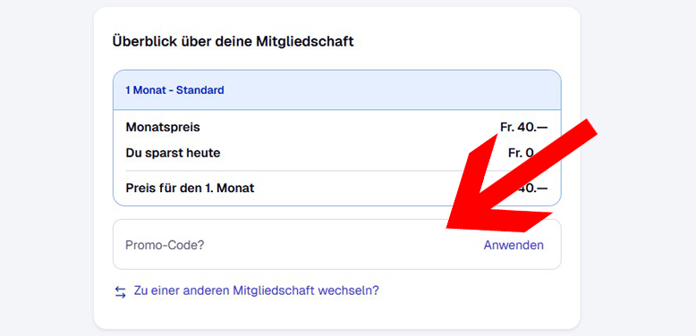 Den WeightWatchers Gutschein während der Bestellung einlösen